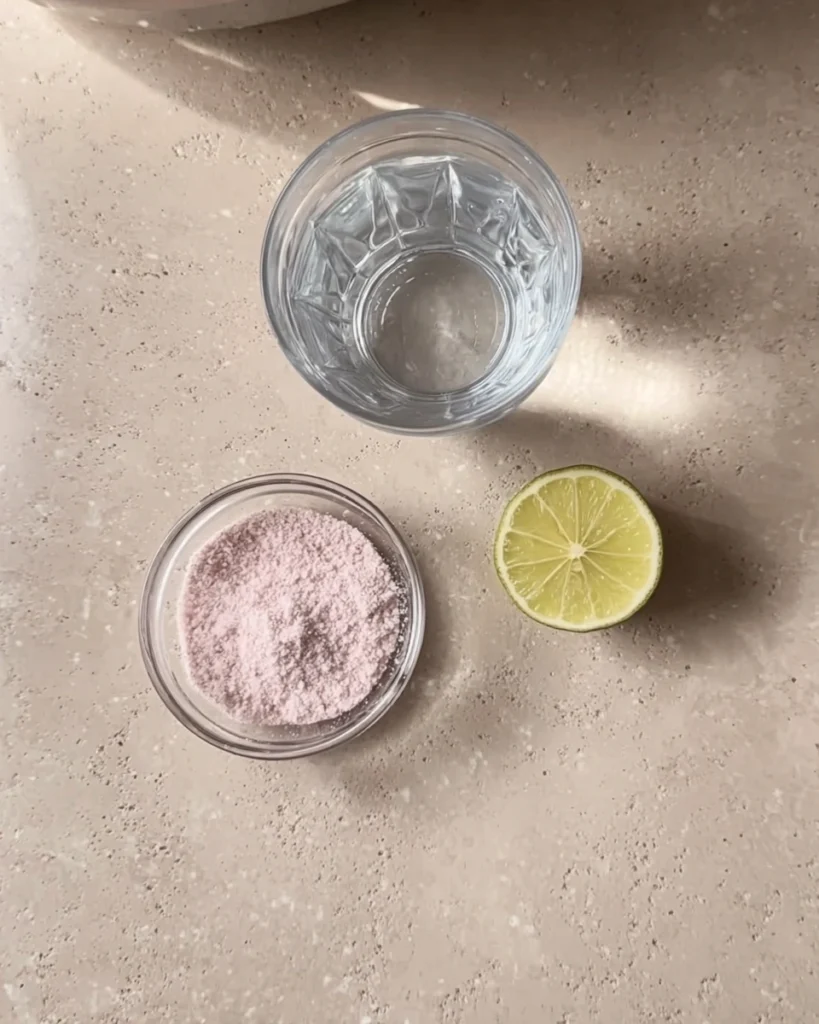 Oprah Pink Salt Diet Recipe 9 Pink Himalayan salt, lime, and water for Oprah pink salt diet recipe