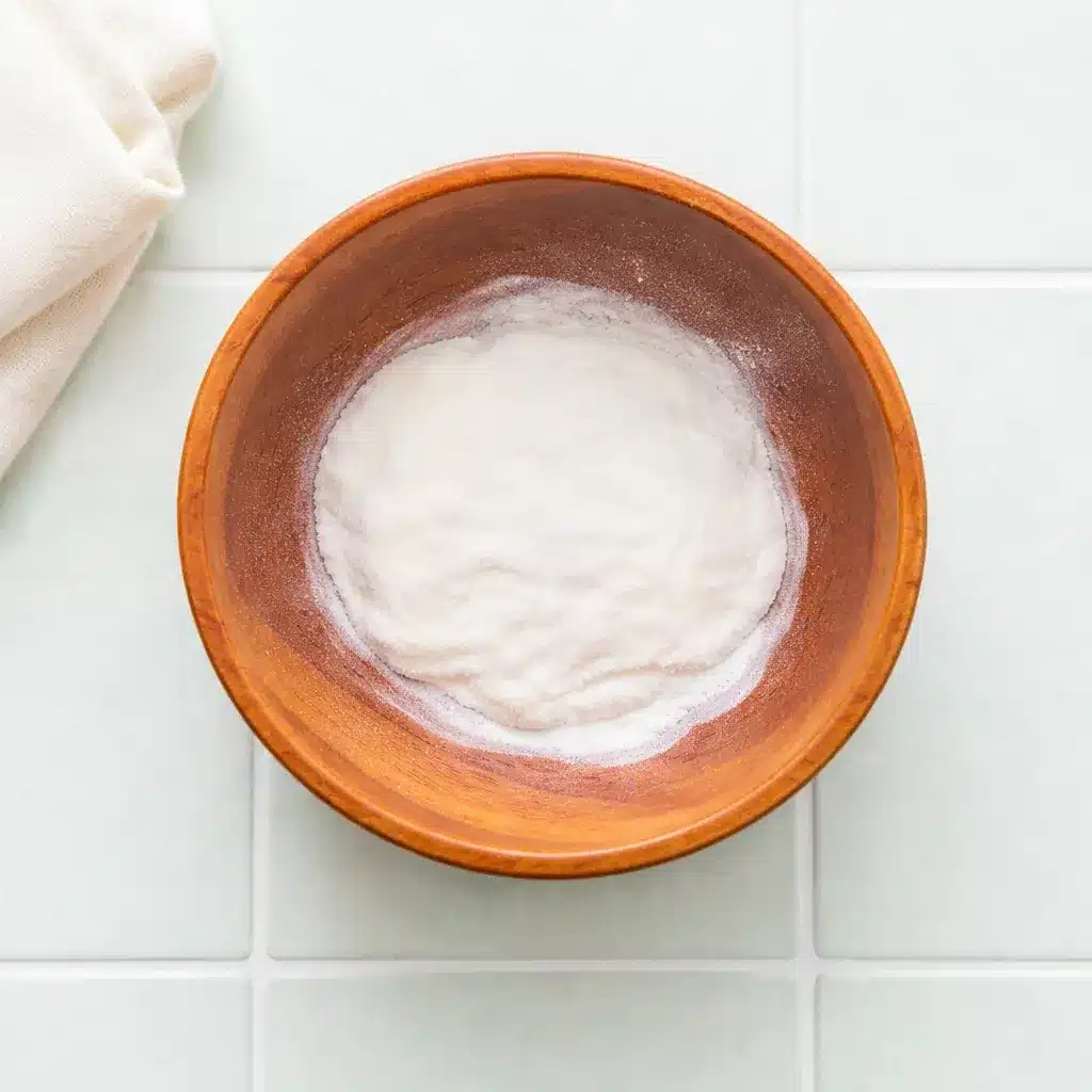 Strawberry Gelatin with Fresh Strawberries, Lime, and Honey 13 Strawberry Gelatin powdered gelatin ready to bloom for a smooth set