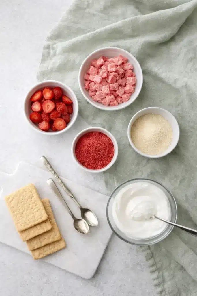 Jillian Michaels Gelatin Trick Recipe: The Real Gelatin Trick for Weight Loss 7 Jillian Michaels Gelatin Trick Recipe ingredient setup with gelatin powder and simple add ins for flavor