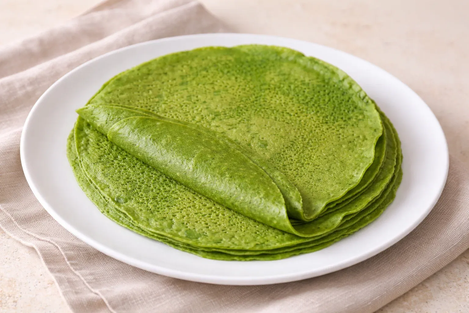 Spinach Tortillas Recipe with Easy Gluten Free Wraps