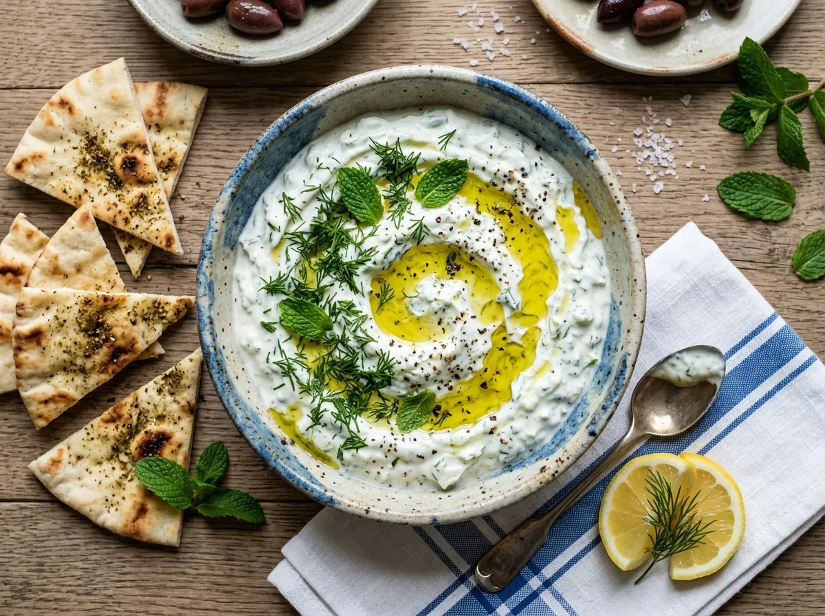 Easy Tzatziki Recipe: Creamy Greek Cucumber Yogurt Sauce